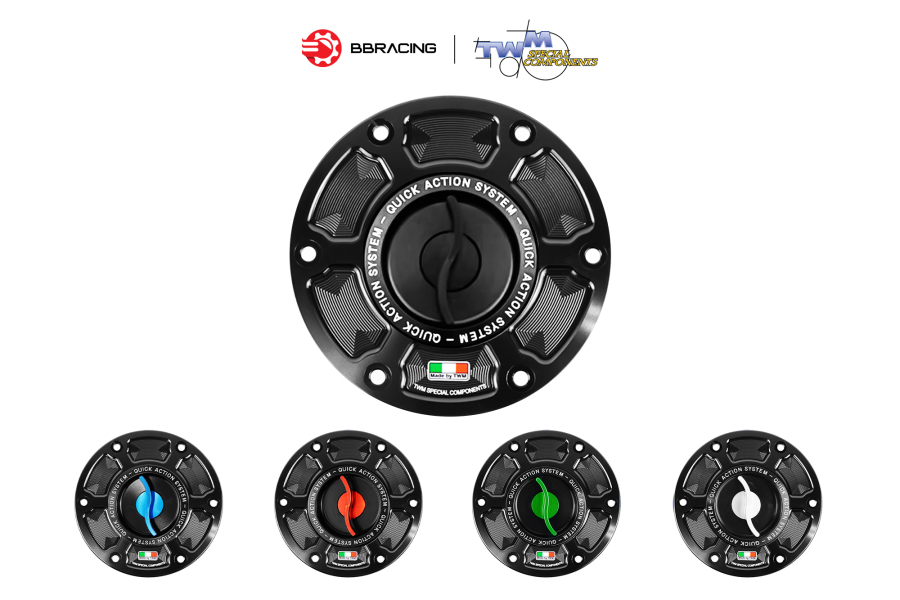 Nắp Xăng TWM Ducati Hypermotard 950 2019-21 Đen
