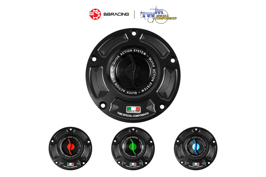 Nắp Xăng TWM Honda CBR 1000 RR/SP/SP2 2017-21 Đen