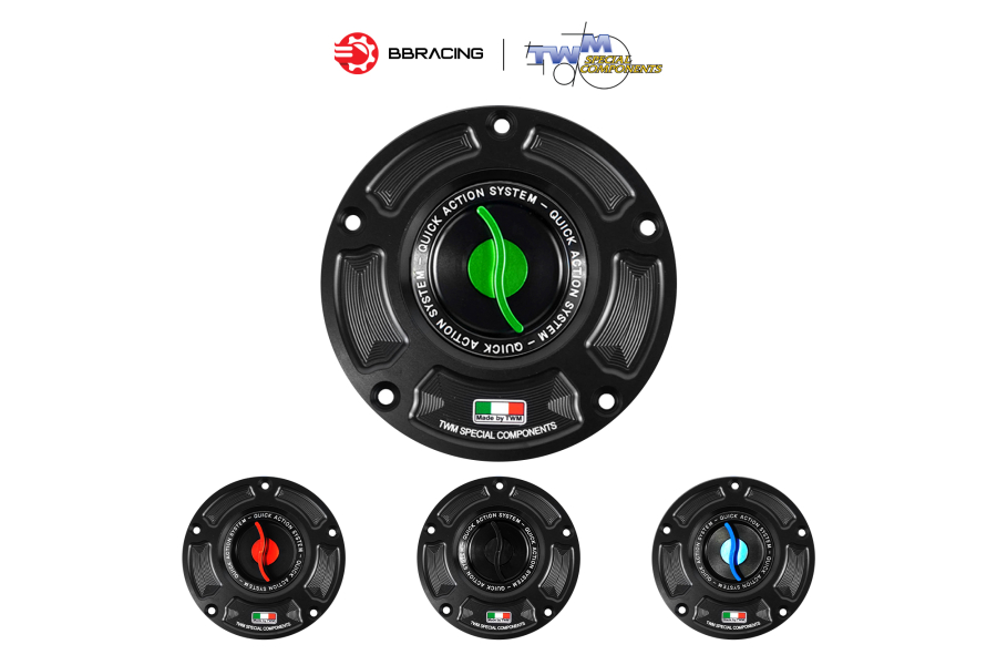 Nắp Xăng TWM Honda CBR 650 R/F 2015-20 Xanh Lá