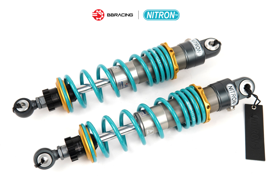Phuộc Sau Nitron R1 Honda Dream/Wave 100/110 - Xanh