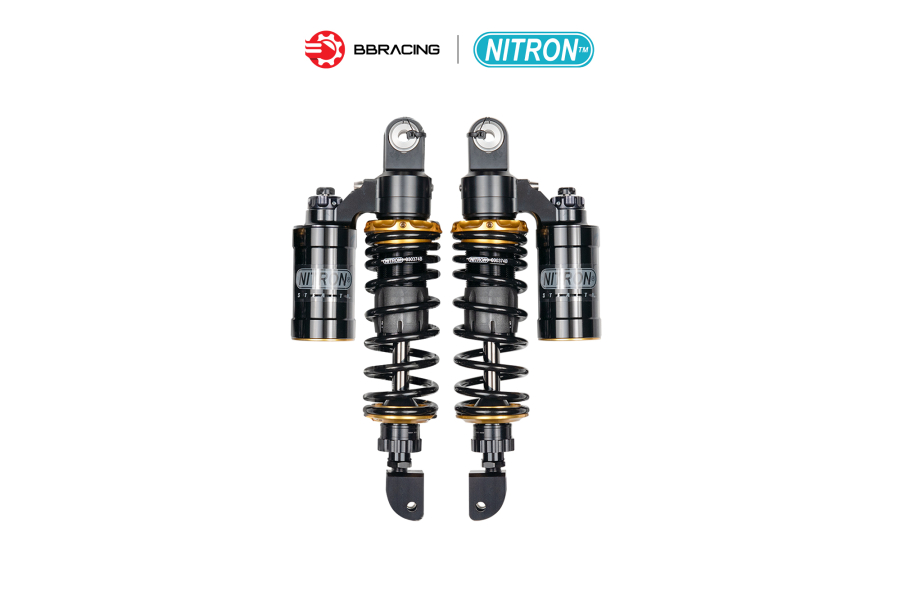 Phuộc Sau Nitron R3 Honda SH 150 Ý - Stealth - Chén vàng