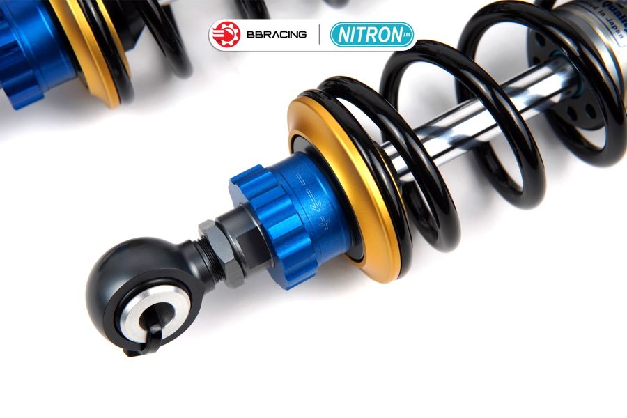 Phuộc Sau Nitron R1 Honda Wave 125i - Đen