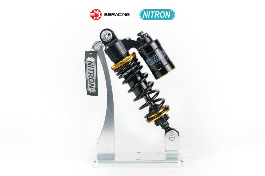 Phuộc Sau Nitron R3 Honda Monkey 50 R3 Stealth - Chén vàng