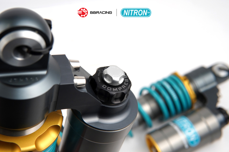 Phuộc Sau Nitron R3 Honda Wave, Dream 100/110 - Xanh