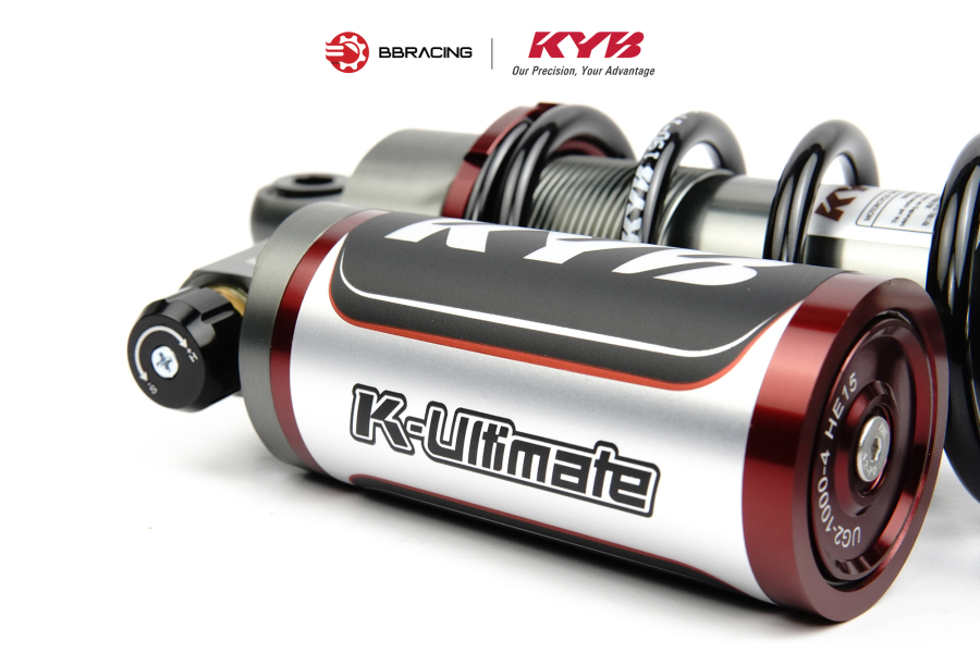 Phuộc Sau Honda Wave - KYB Ultimate Đen