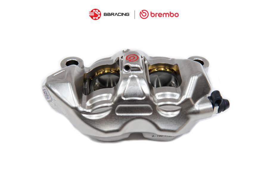 Heo Thắng Brembo Moto2 P4 34/38 108mm Nickel Trái