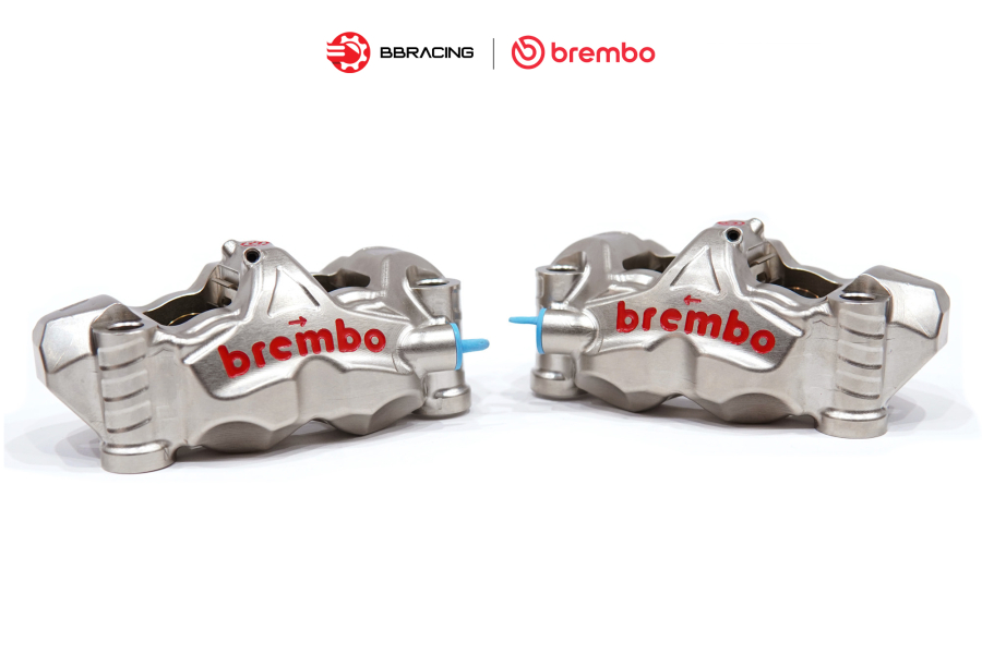 Heo Thắng Brembo MotoGP Wet P4 32/36 108mm Nickel Phải