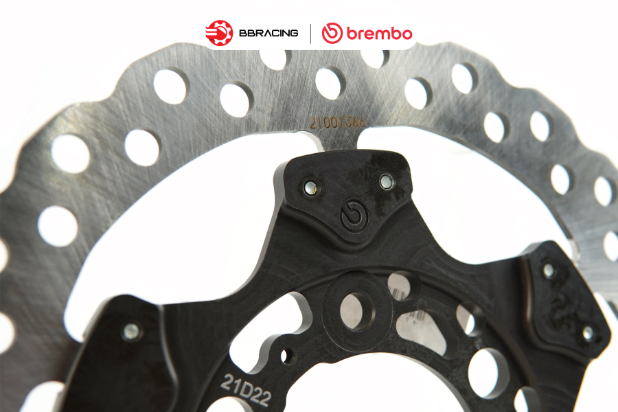 Đĩa Thắng Brembo Moto3 T-Drive 2022 218mm - Phải
