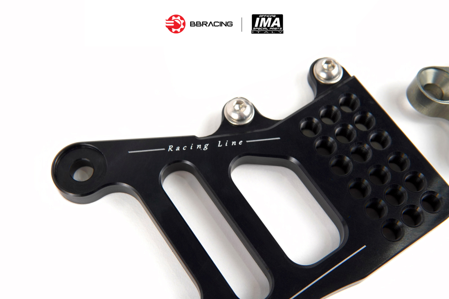 Gác Chân IMA Yamaha R1 2015-23 Đen