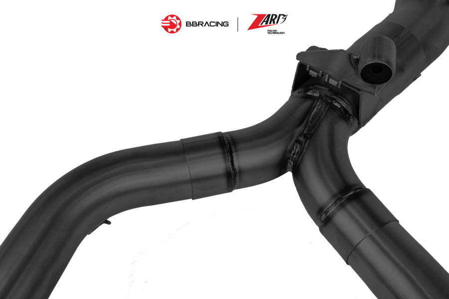Zard BMW R9T 2021-23 - Cổ Pô Titanium Black Coating