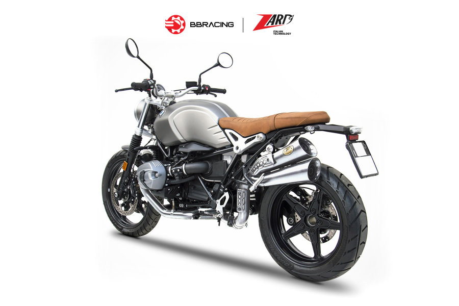 Zard BMW R9T Scrambler 2021-23 - Slip On Hardy Stainless Steel