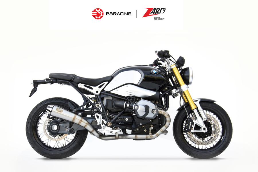 Zard BMW R9T 2015-19 - Slip On N.2 Silencers Titanium