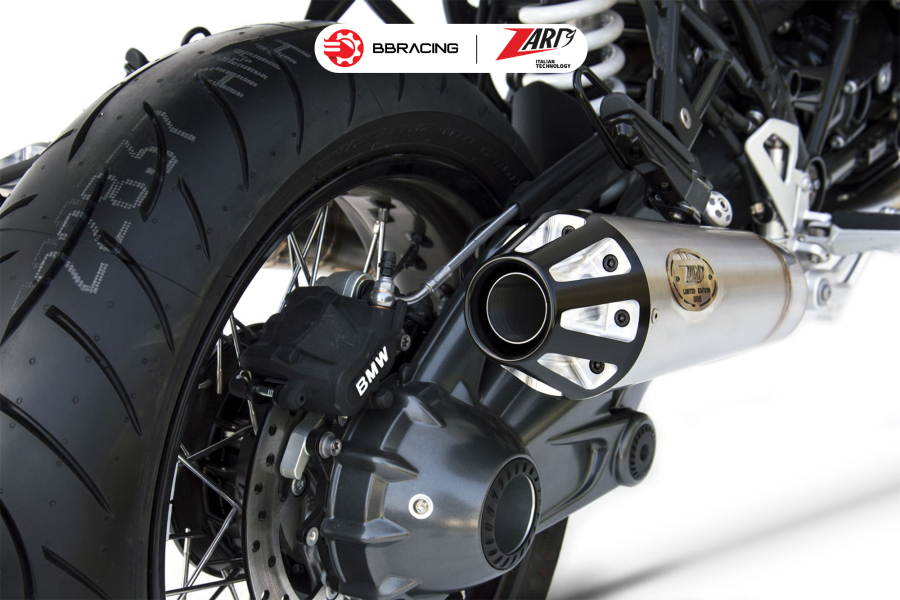 Zard BMW R9T 2015-19 - Slip On N.2 Silencers Titanium