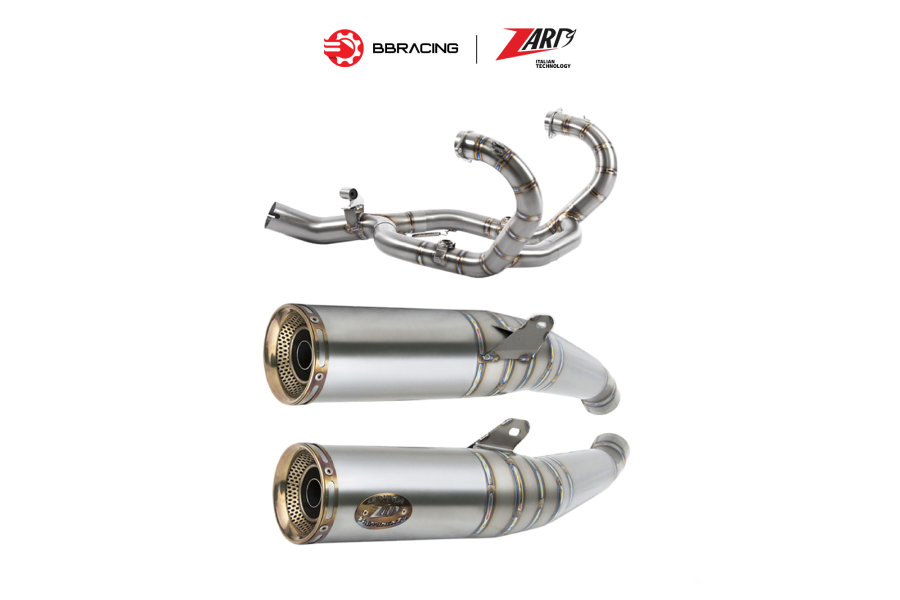 Zard BMW R9T 2015-19 - Full Kit 2>2 Capitan Titanium