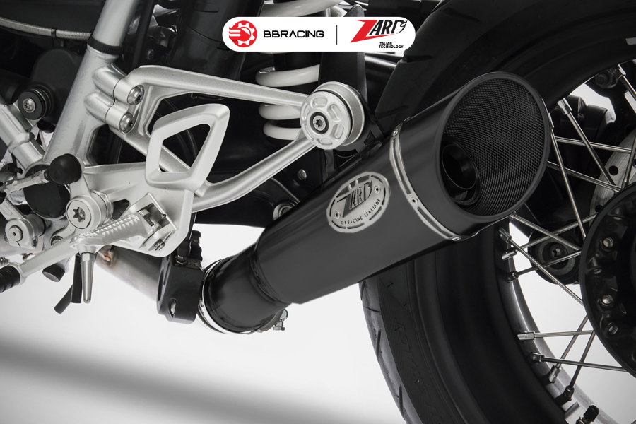 Zard BMW R9T 2017-19 - Slip On GP Black Coating