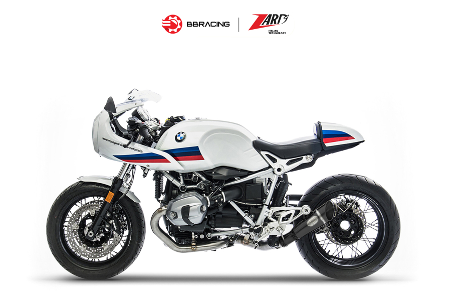 Zard BMW R9T 2017-19 - Slip On GP Black Coating
