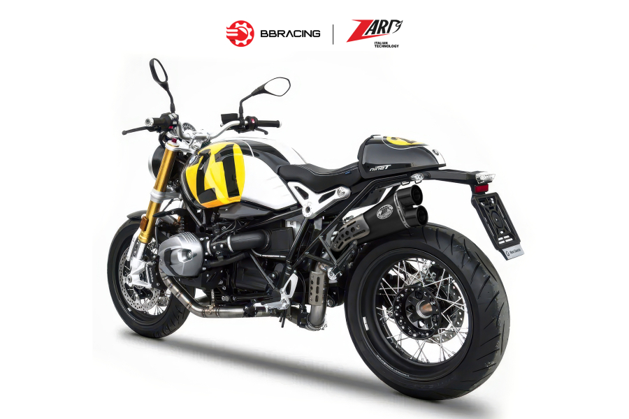 Zard BMW R9T 2021-23 - Slip On Special Edition Black Coating