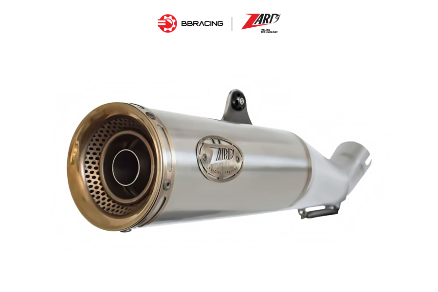 Zard Ducati Scrambler 800 2015-22 - Slip On Zuma Silencer Stainless Steel