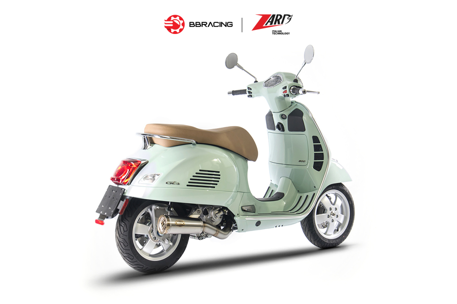 Zard Vespa GTS 300 2020-23 - Slip On Stainless Steel
