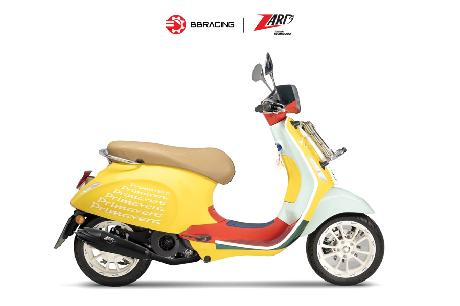 Zard Vespa Sprint Primavera - Full Kit Black Coating