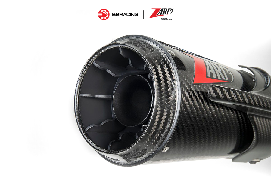 Zard Vespa GTS 300 2020-23 - Slip On Carbon