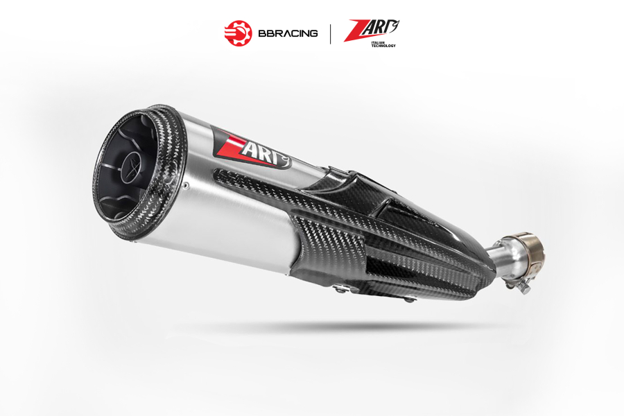 Zard Vespa GTS 300 2020-23 - Slip On Carbon End Cap