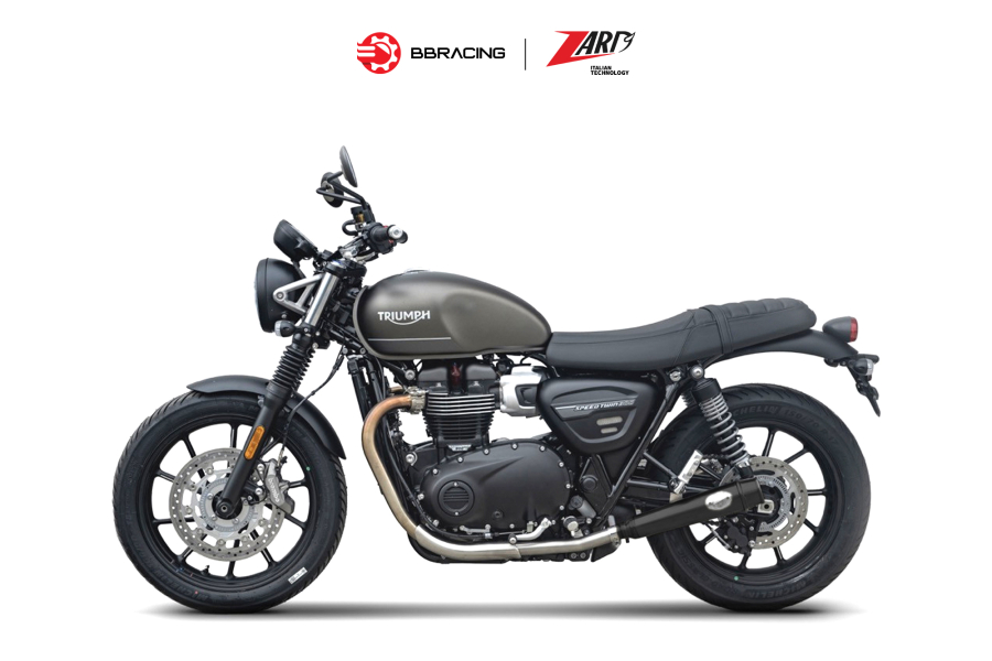 Zard Triumph Speed Twin 900 2021-23 - Slip On N.2 Euro 5 Black Coating