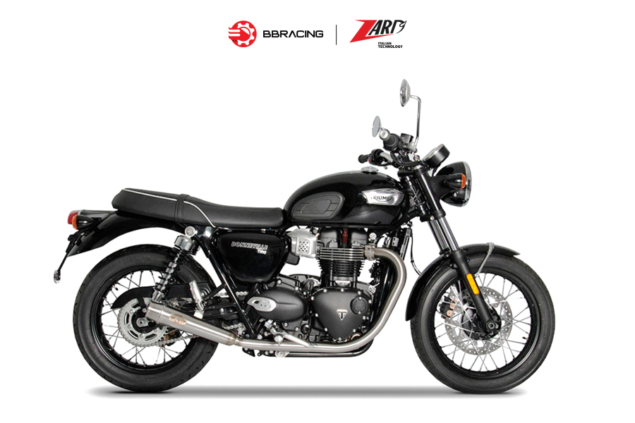 Zard Triumph Bonneville T120 2021-23 - Slip On N.2 Euro 5 Stainless Steel