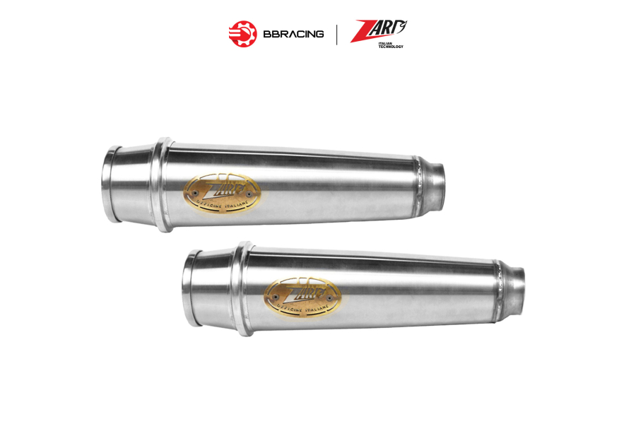 Zard Triumph Street Twin 900 2016-19 - Slip On N.2 Stainless Steel