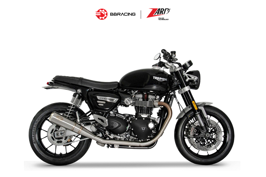 Zard Triumph Thruxton R RS 2021-23 - Slip On N.2 Conical Euro 5 Stainless Steel