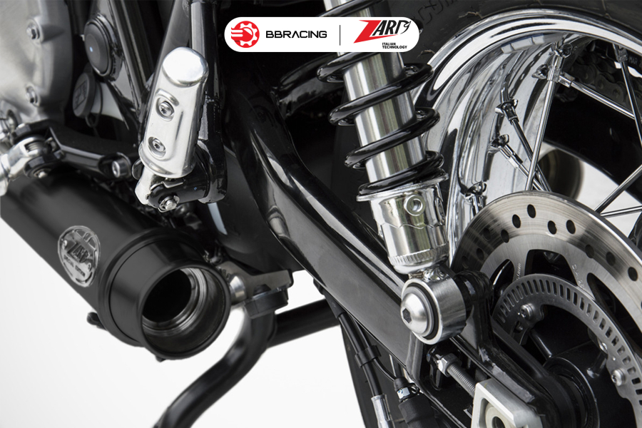 Zard Triumph Bonneville T120 - Full Kit 2>2 Black Coating