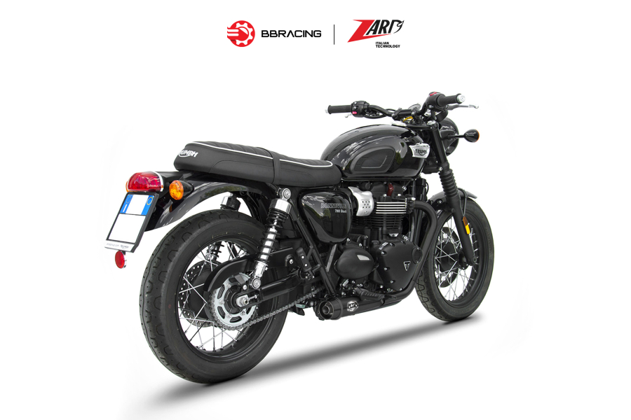 Zard Triumph Bonneville T120 - Full Kit 2>2 Racing Black Coating