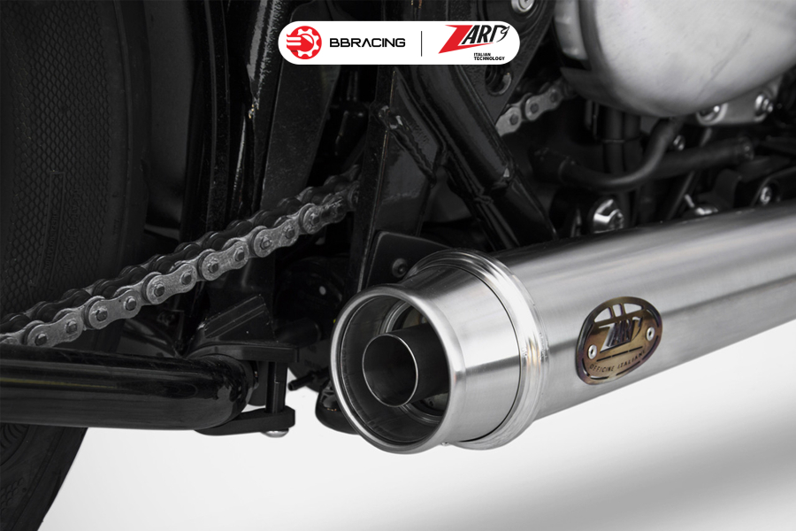 Zard Triumph Bonneville Bobber - Slip On N.2 Stainless Steel