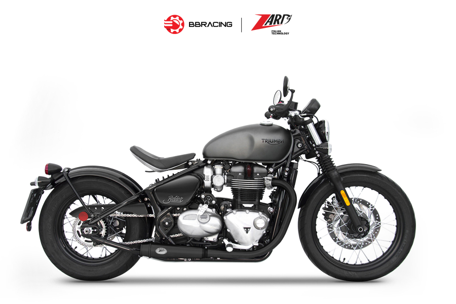 Zard Triumph Bonneville Bobber - Slip On N.2 Black Coating