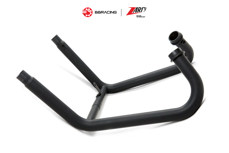 Zard Triumph Bonneville Bobber - Cổ Pô 2>2 Racing Black Coating