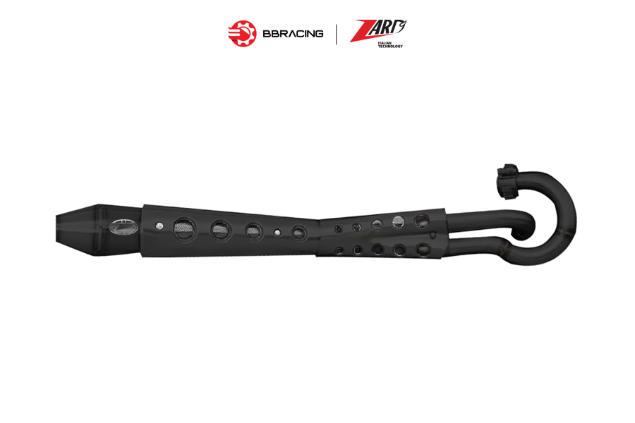 Zard Triumph Scrambler 900 - Full Kit 2>1 Black Coating