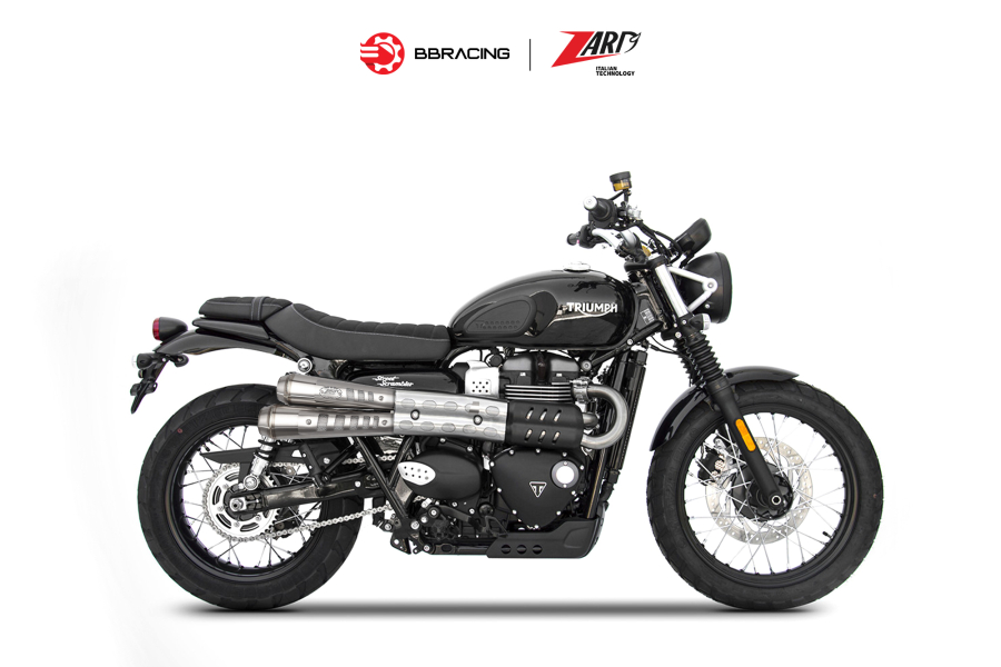 Zard Triumph Scrambler 900 - Slip On N.2 Stainless Steel