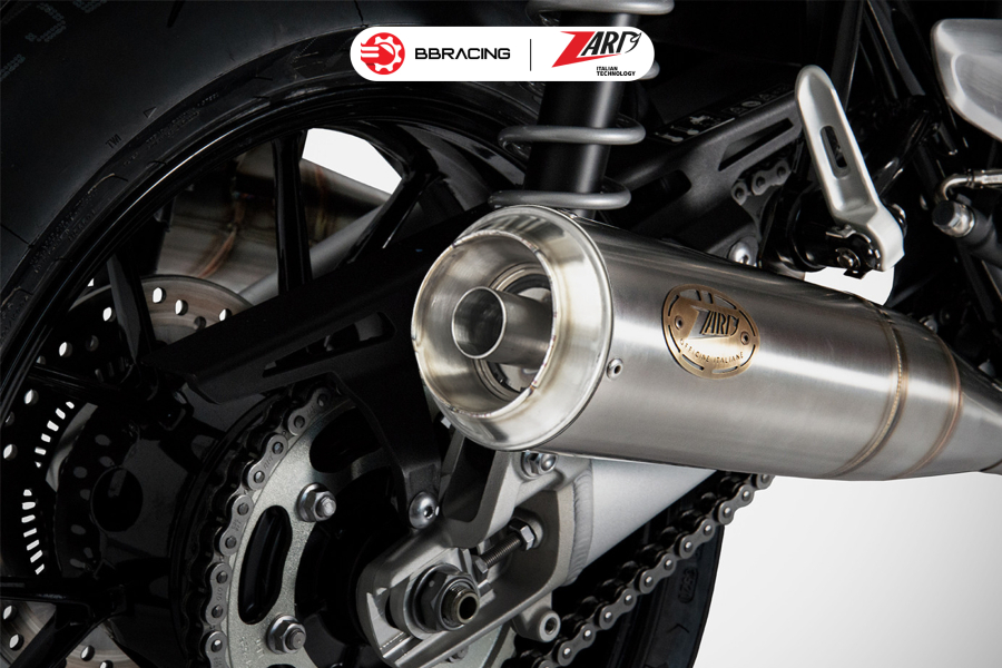 Zard Triumph Speed Twin 1200 2017-23 - Slip On N.2 Conical Stainless Steel