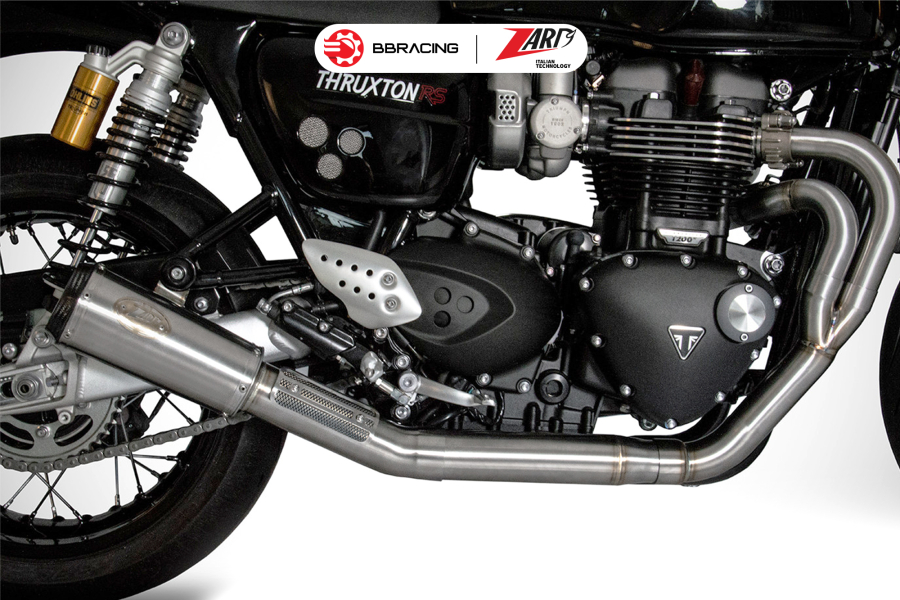 Zard Triumph Speed Twin 1200 2017-23 - Full Kit 2>1 SP Carbon End Caps
