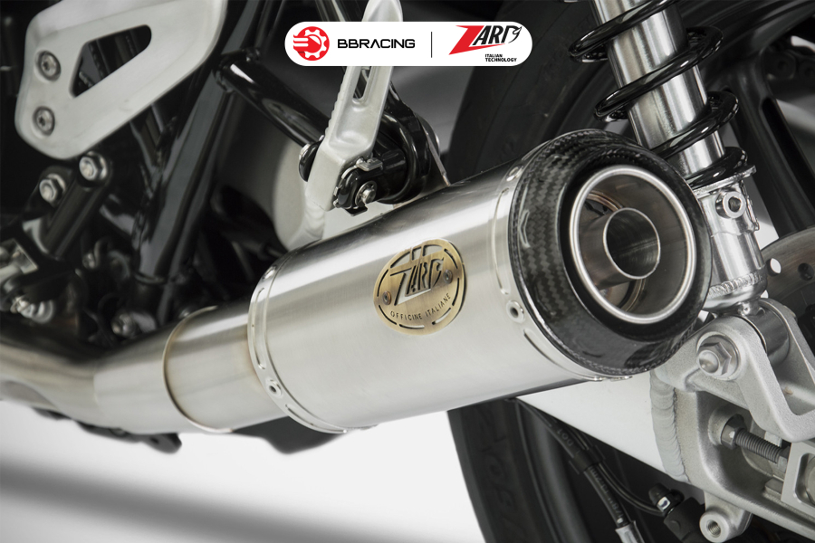 Zard Triumph Speed Twin 1200 2017-23 - Slip On N.2 SP Carbon End Caps