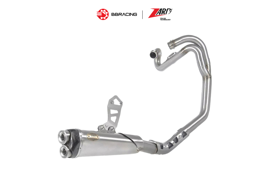 Zard Triumph Scrambler 1200 - Full Kit 21 Low Mounted Stainless Steel