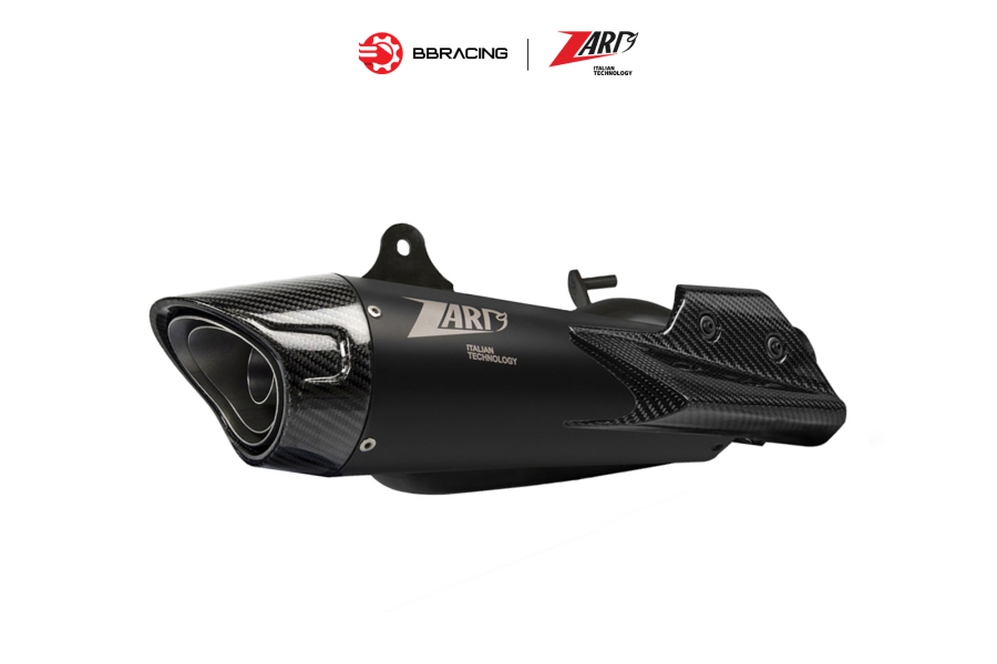 Zard Triumph Street Triple 765 2020-21 - Slip On Conical Black Coating