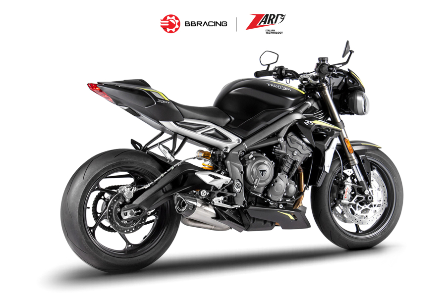 Zard Triumph Street Triple 765 2020-21 - Slip On Conical Titanium
