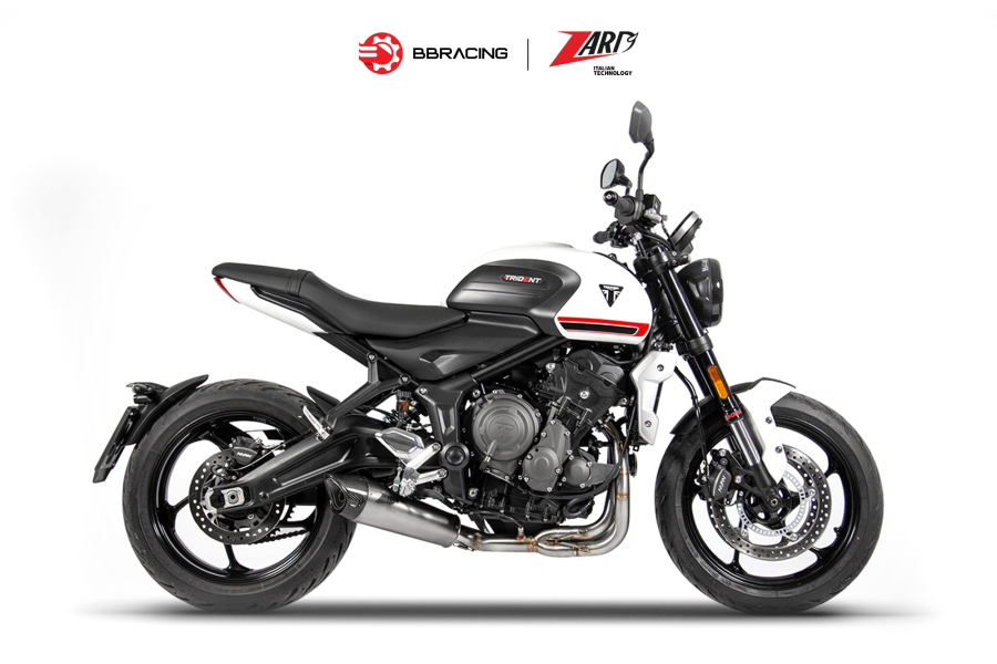 Zard Triumph Trident 660 - Full Kit 3>1 Titanium Sleeve