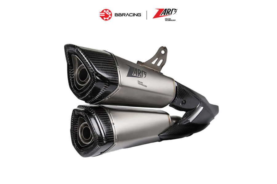 Zard Triumph Speed Triple 1200 RR RS - Slip On Titanium Euro 5