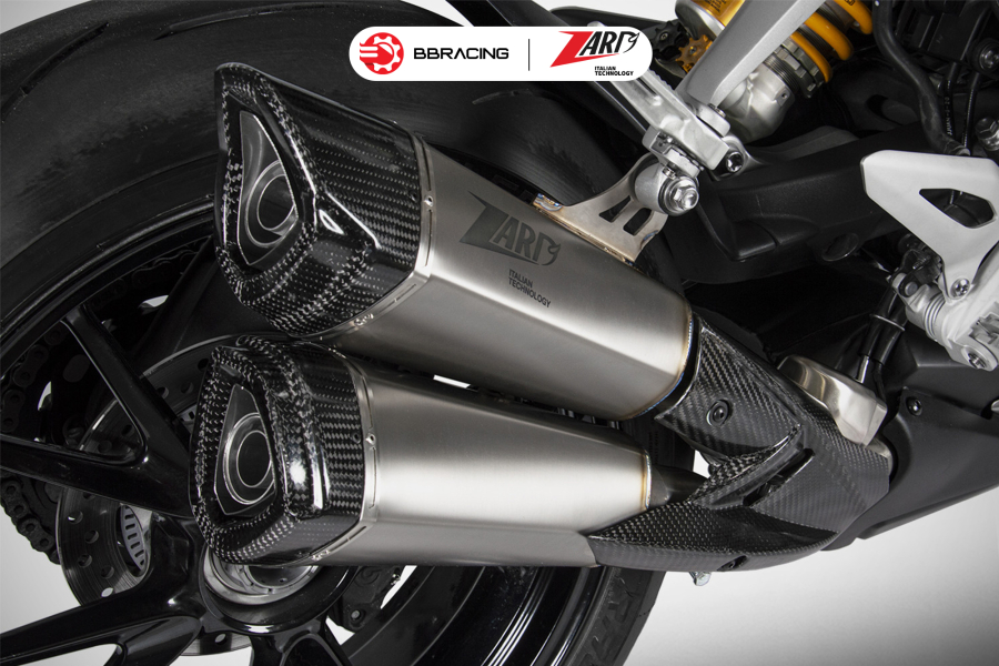 Zard Triumph Speed Triple 1200 RR RS - Slip On Titanium Euro 5