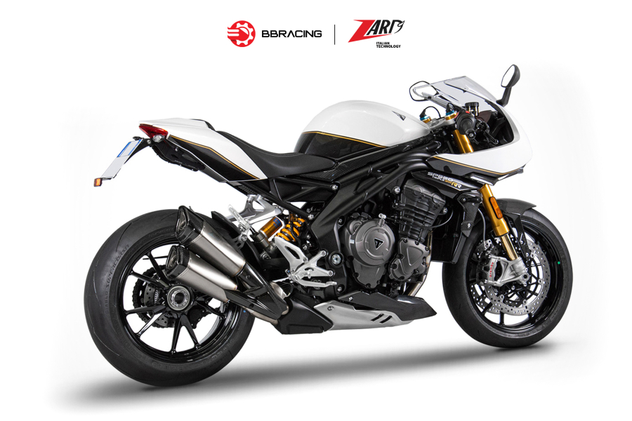 Zard Triumph Speed Triple 1200 RR RS - Slip On Titanium Euro 5