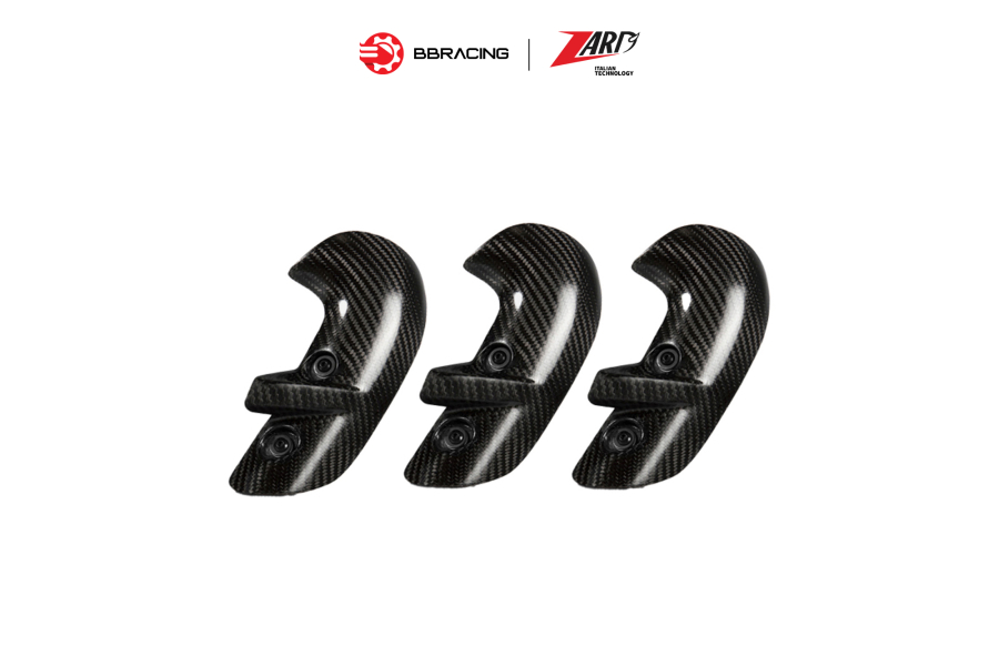 Zard Triumph Rocket III 2020-23 - Ốp Cổ Pô Carbon