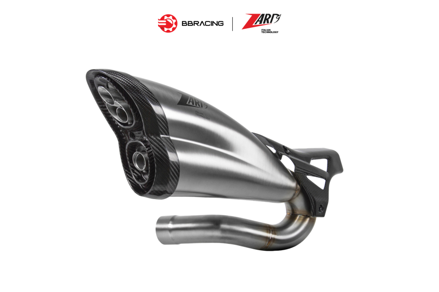 Zard Triumph Rocket III 2020-23 - Slip On Stainless Steel