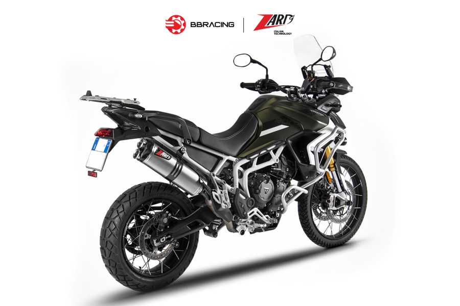 Zard Triumph Tiger 900 - Slip On Silencer Stainless Steel